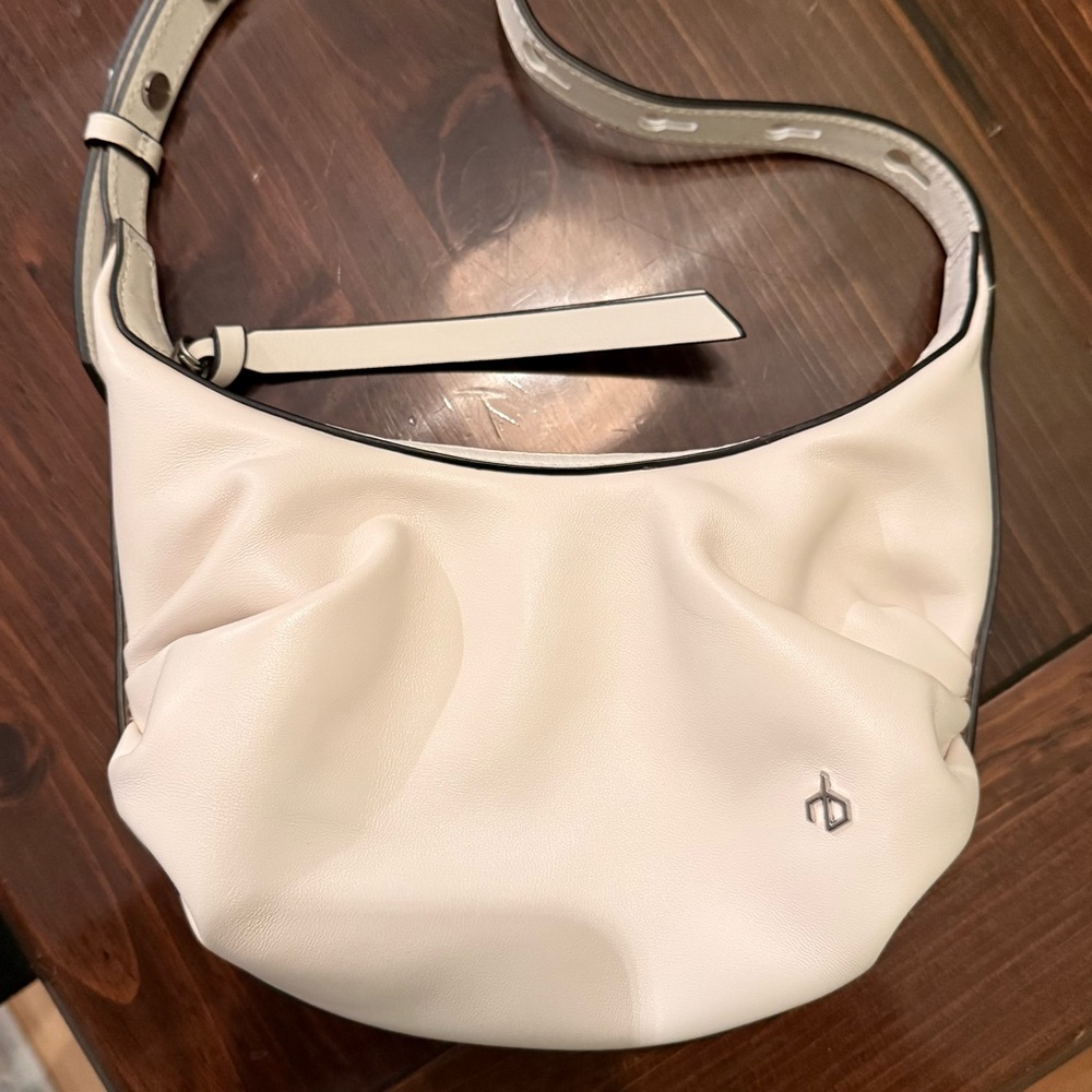 Rag and Bone White Leather Handbag